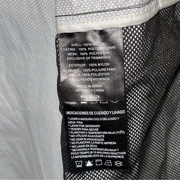 Paradox Woman Black Hood Rain Windbreaker Lightweight Winter Jacket Size L - Picture 11 of 12